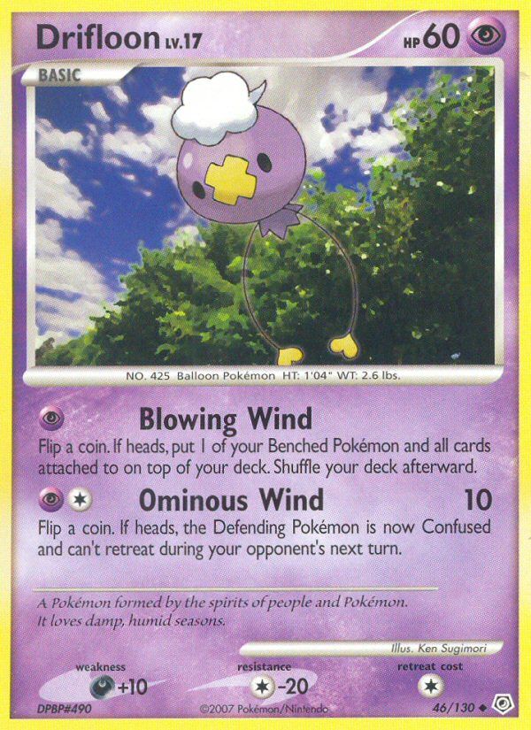 Drifloon — Diamond and Pearl #46/130