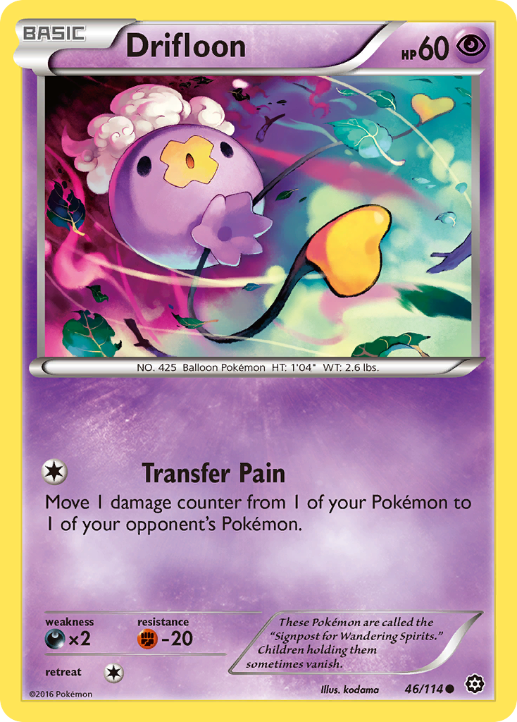 Drifloon — XY - Steam Siege #46/114