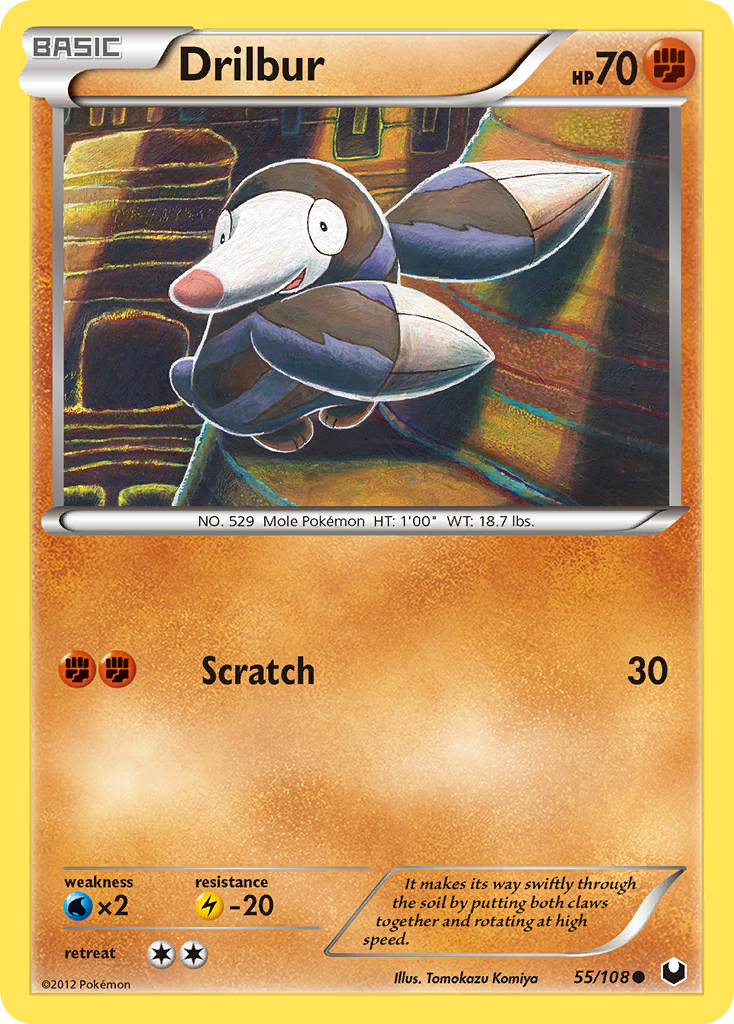 Drilbur — Dark Explorers #55/108