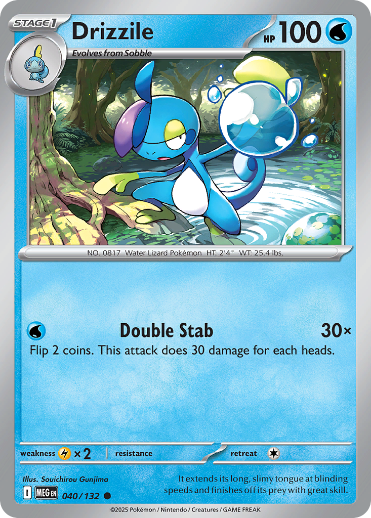 Drizzile — ME01: Mega Evolution #040/132