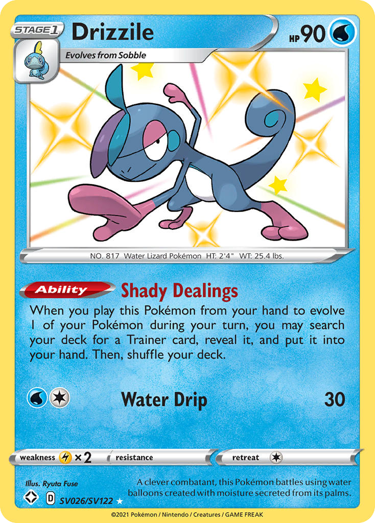 Drizzile — Shining Fates: Shiny Vault #SV026/SV122