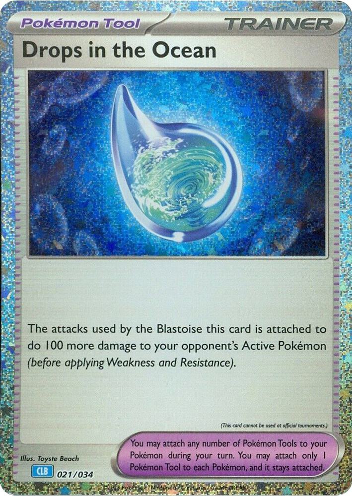 Drops in the Ocean — Trading Card Game Classic #021/034