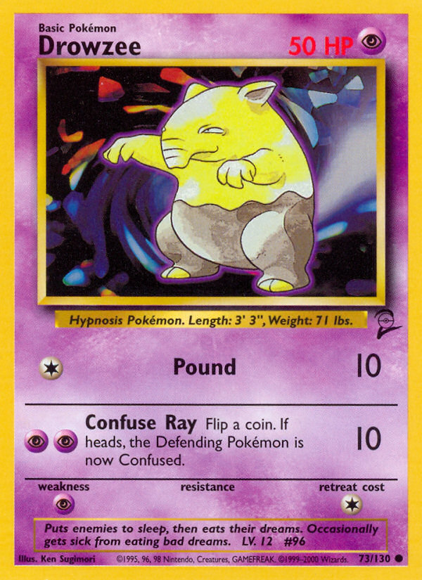 Drowzee — Base Set 2 #073/130