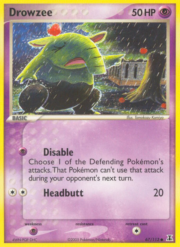 Drowzee — Delta Species #67/113