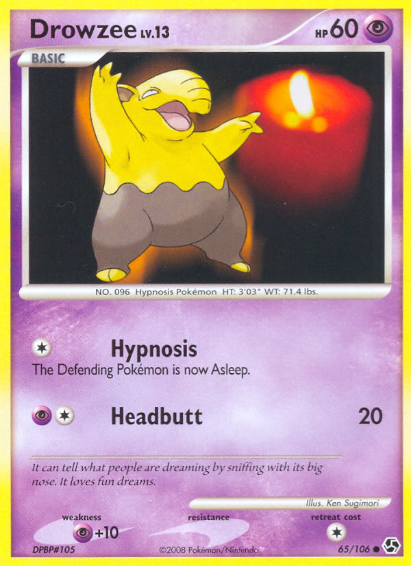 Drowzee — Great Encounters #65/106