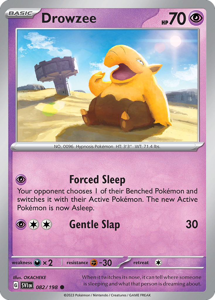 Drowzee — SV01: Scarlet & Violet Base Set #082/198