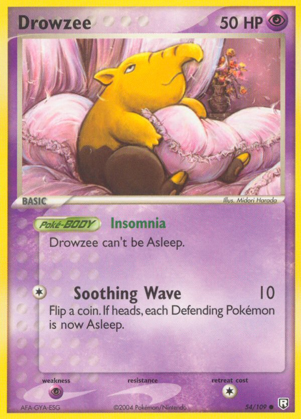 Drowzee — Team Rocket Returns #54/109
