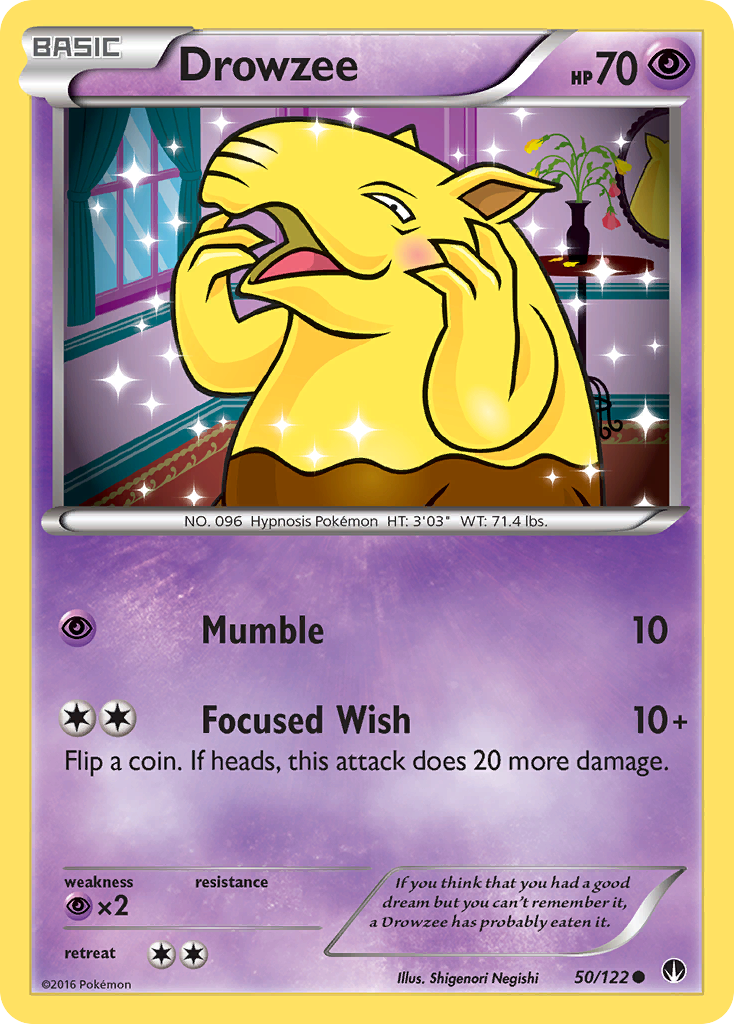 Drowzee — XY - BREAKpoint #50/122