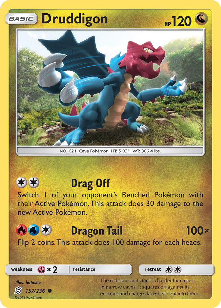 Druddigon — SM - Unified Minds #157/236