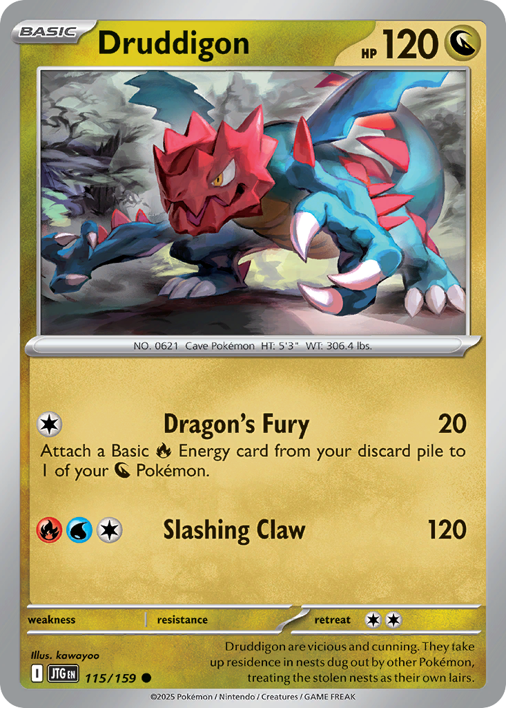 Druddigon — SV09: Journey Together #115/159