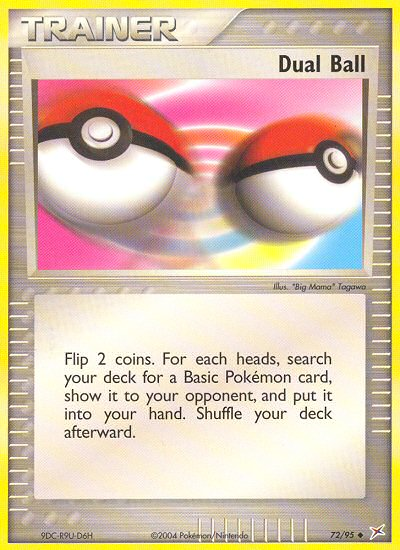 Dual Ball — Team Magma vs Team Aqua #72/95