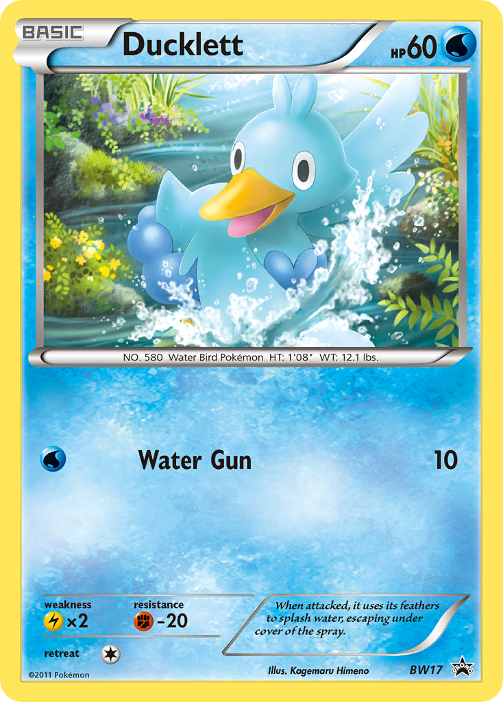 Ducklett — Black and White Promos #BW17