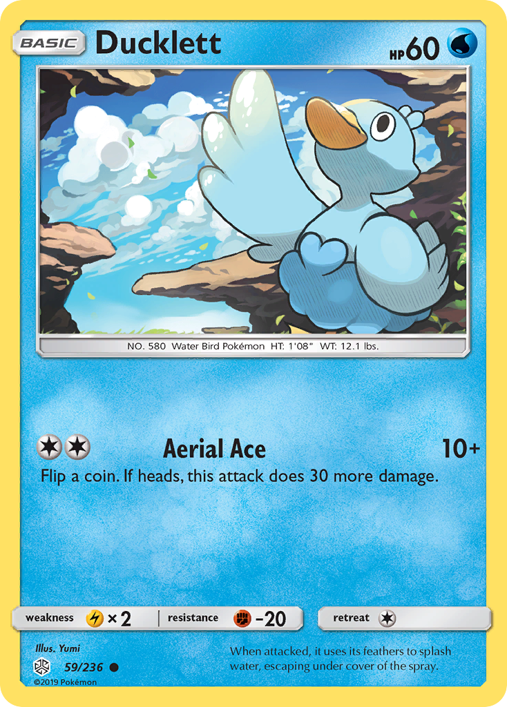 Ducklett — SM - Cosmic Eclipse #59/236