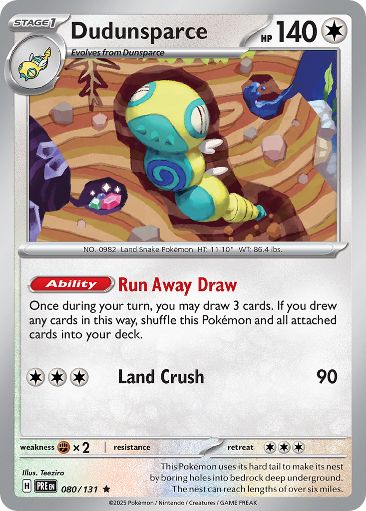 Dudunsparce (Poke Ball Pattern)