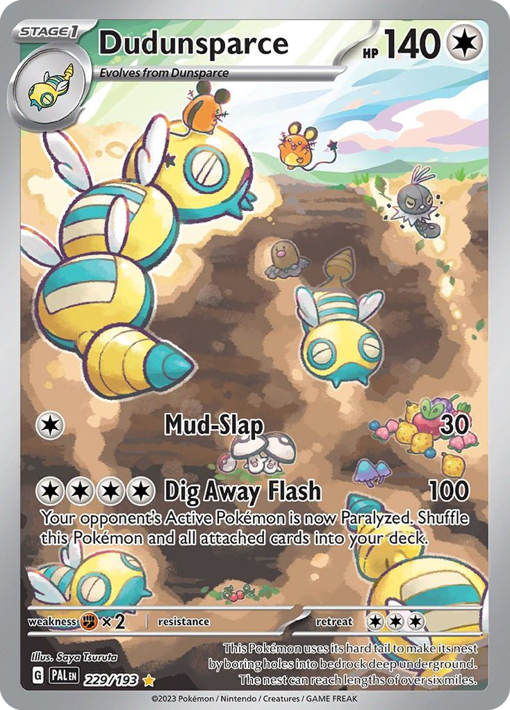 Dudunsparce — SV02: Paldea Evolved #229/193