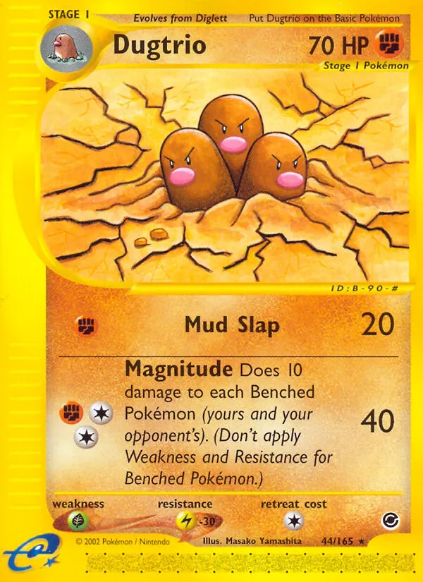 Dugtrio (44) — Expedition #044/165