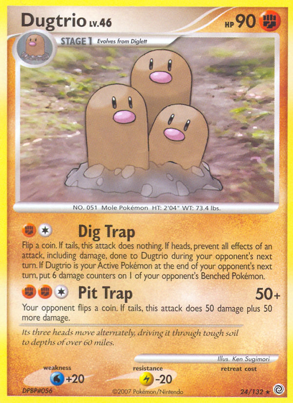 Dugtrio — Secret Wonders #24/132