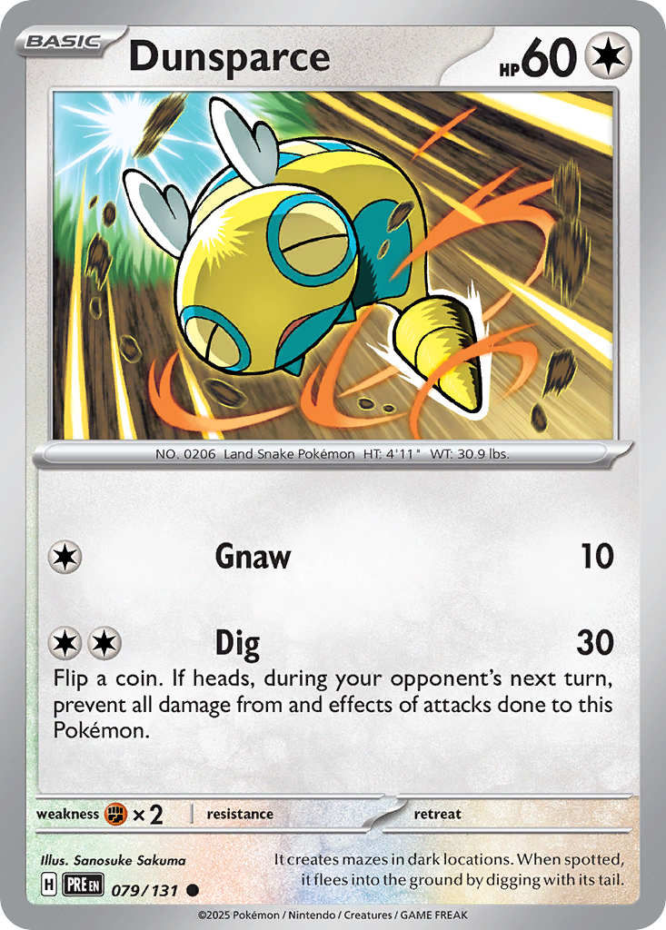 Dunsparce (Master Ball Pattern)