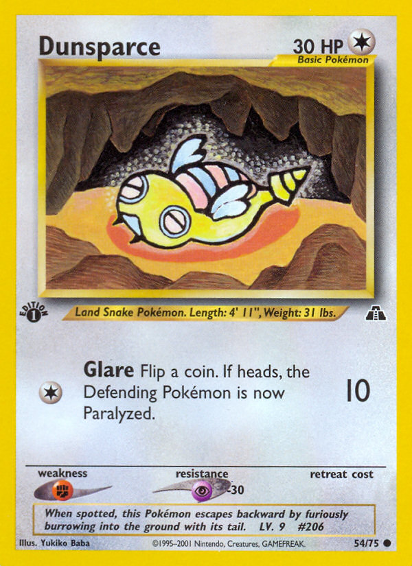Dunsparce — Neo Discovery #54/75