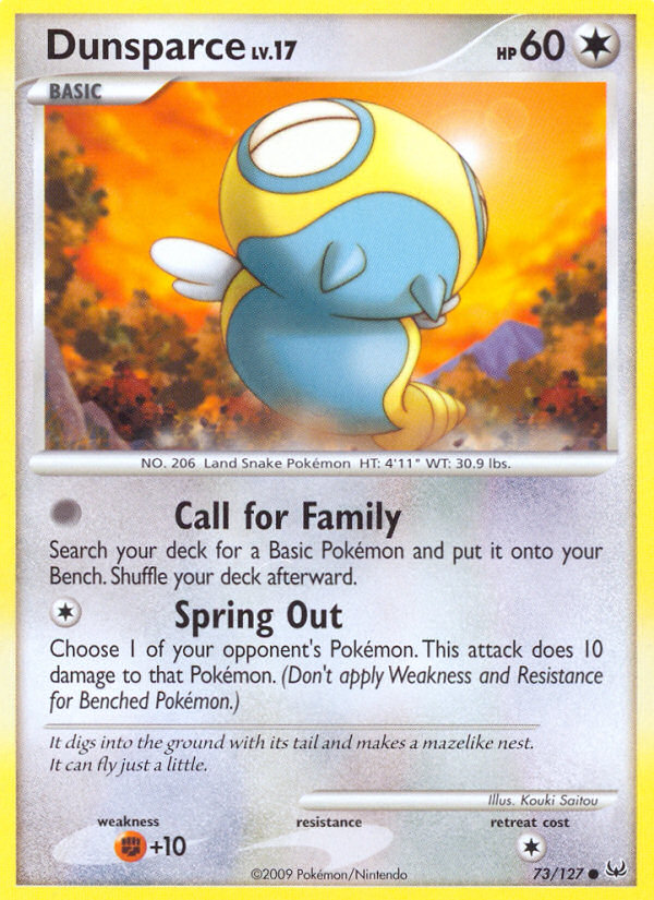 Dunsparce — Platinum #73/127