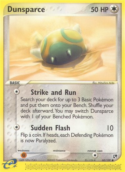 Dunsparce — Sandstorm #60/100