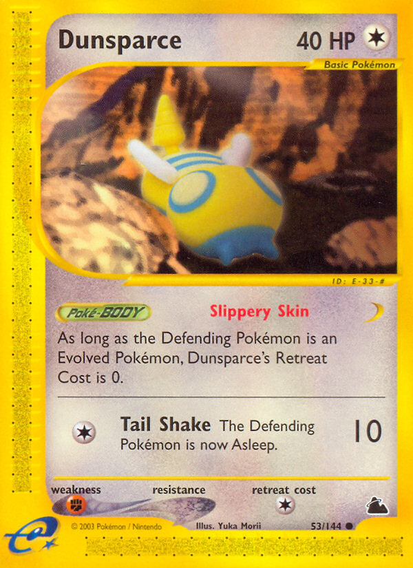 Dunsparce — Skyridge #053/144