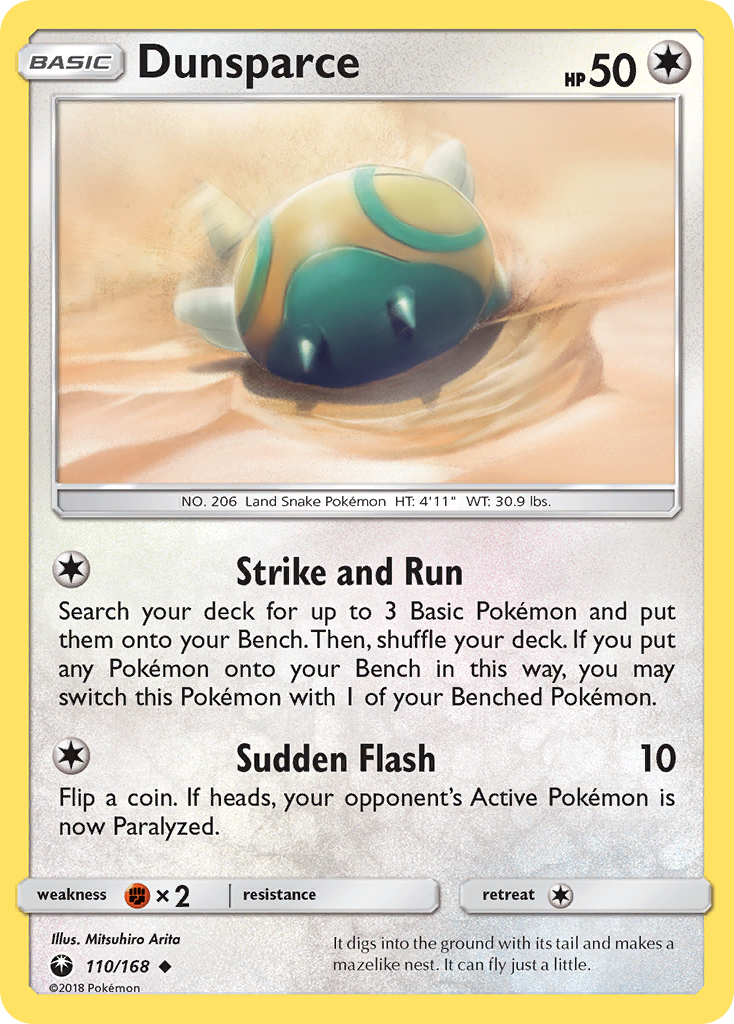 Dunsparce — SM - Celestial Storm #110/168