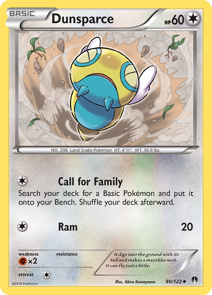 Dunsparce — XY - BREAKpoint #90/122