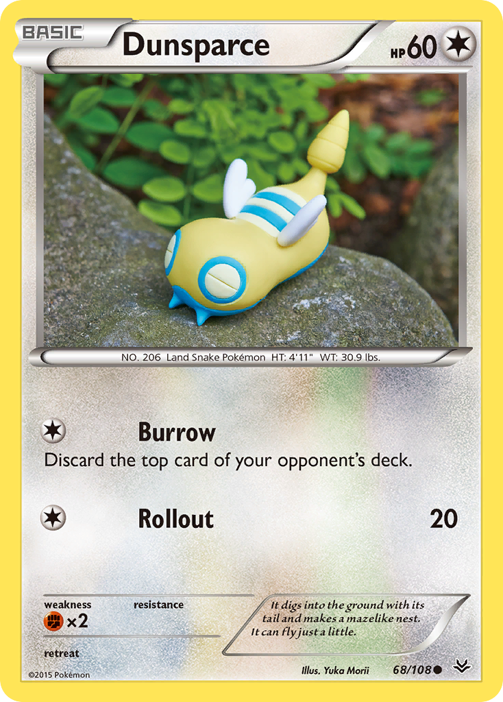 Dunsparce — XY - Roaring Skies #68/108