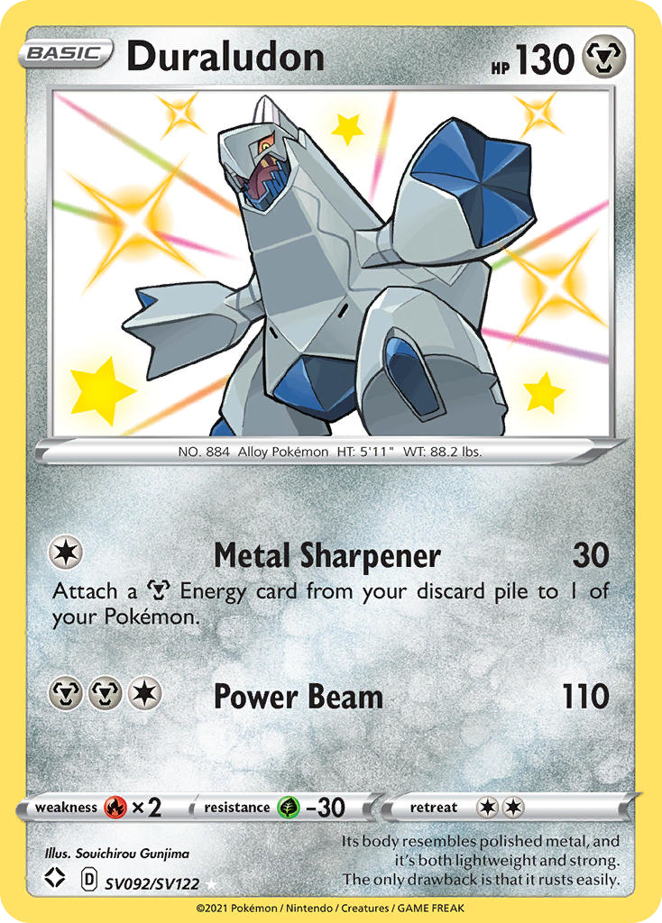 Duraludon — Shining Fates: Shiny Vault #SV092/SV122