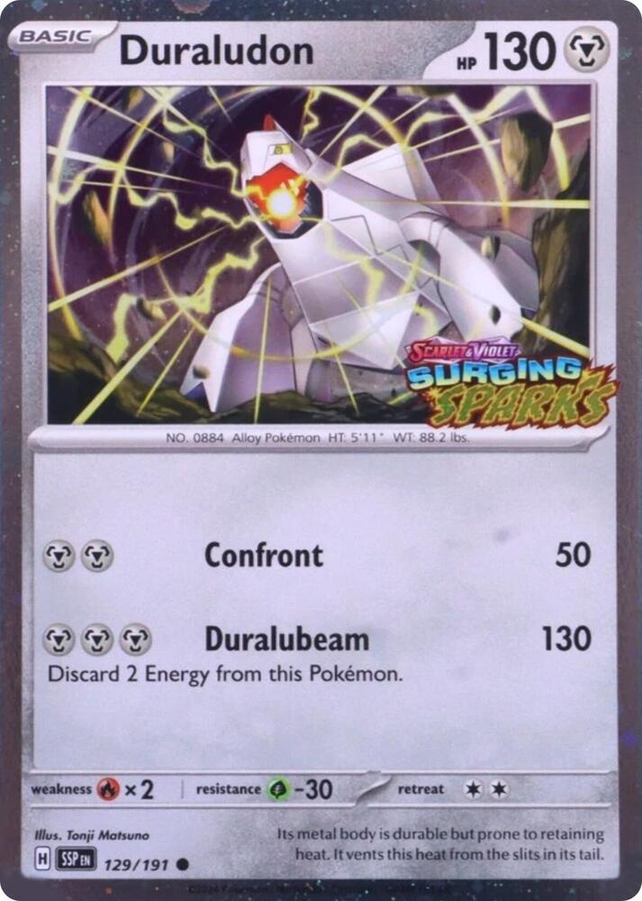 Duraludon (Surging Sparks) — Miscellaneous Cards & Products #129/191
