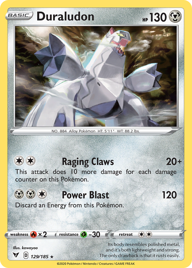 Duraludon — SWSH04: Vivid Voltage #129/185