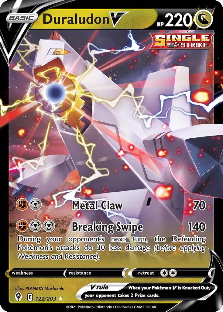 Duraludon V — SWSH07: Evolving Skies #122/203