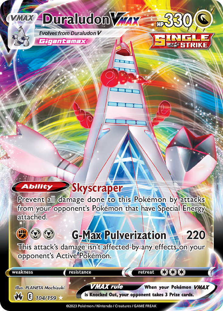 Duraludon VMAX — SWSH: Crown Zenith #104/159