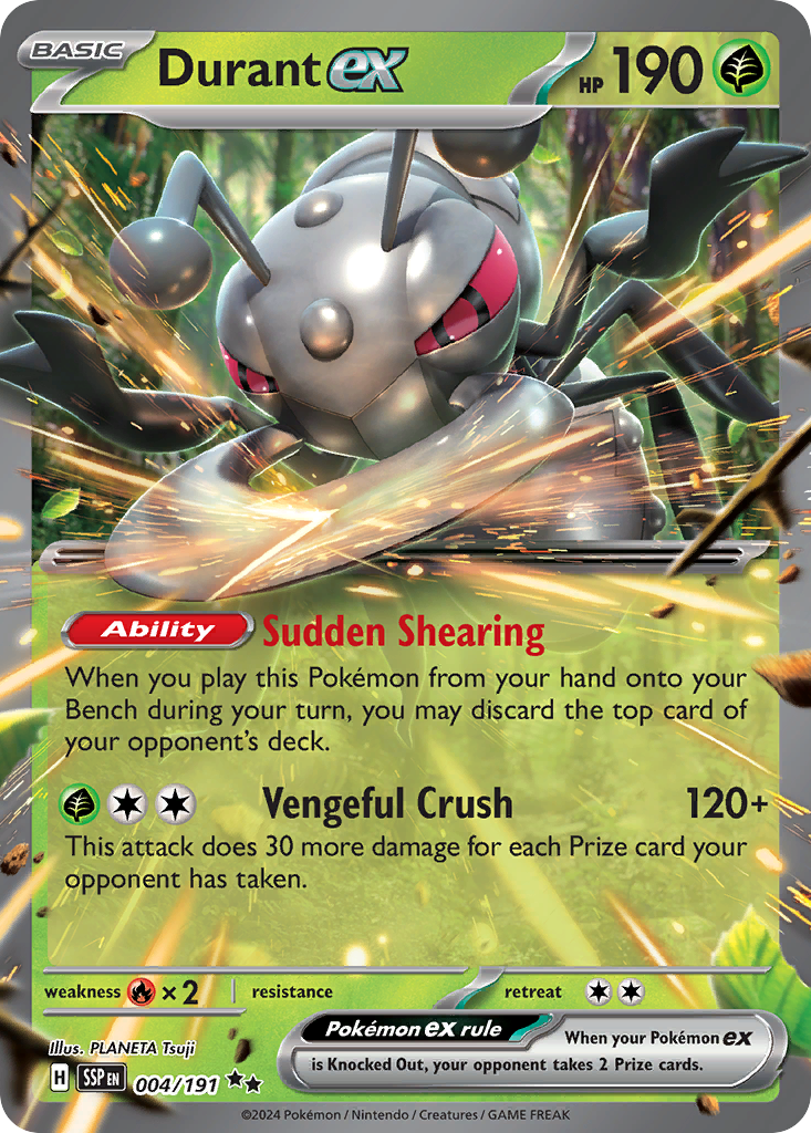 Durant ex — SV08: Surging Sparks #004/191