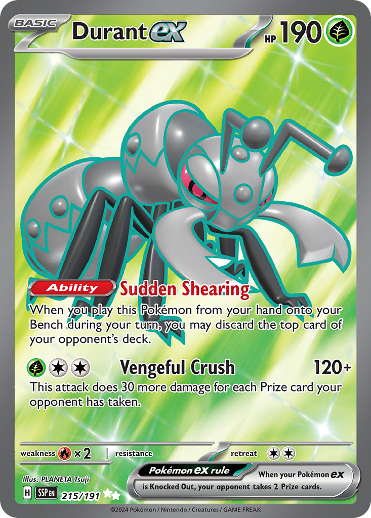 Durant ex — SV08: Surging Sparks #215/191