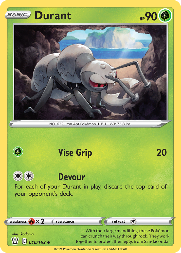 Durant — SWSH05: Battle Styles #010/163