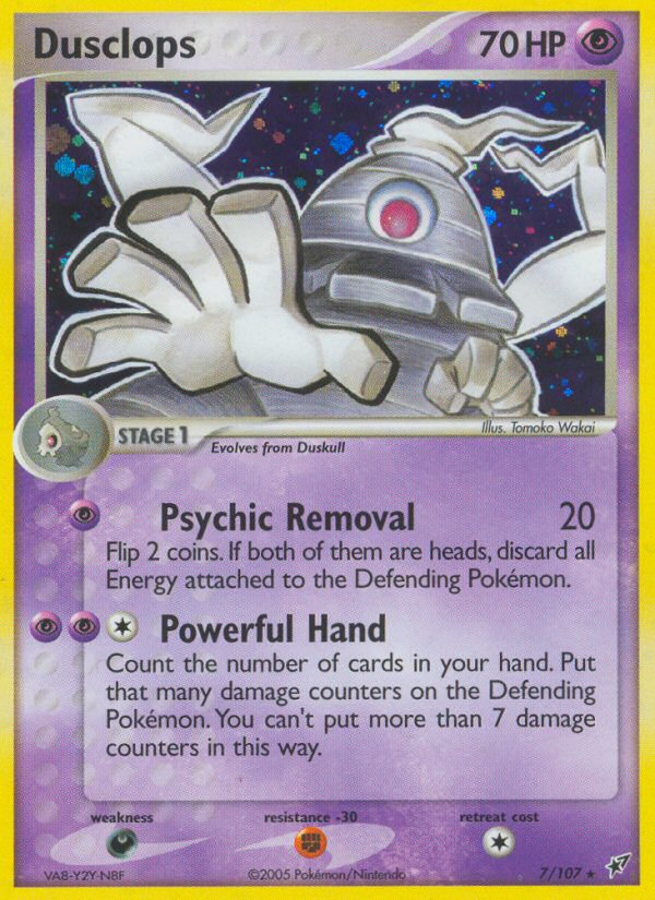 Dusclops — Deoxys #7/107
