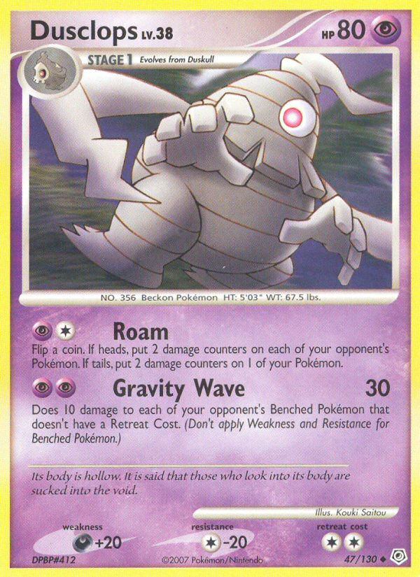 Dusclops — Diamond and Pearl #47/130