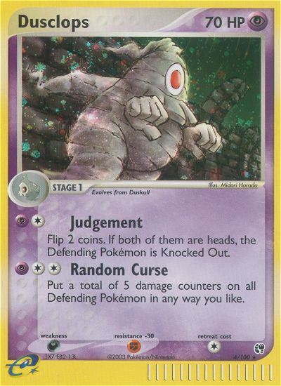 Dusclops — Sandstorm #4/100