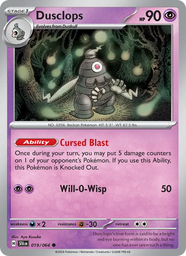 Dusclops (Southeast Asia Exclusive)