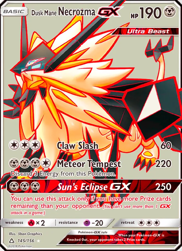 Dusk Mane Necrozma GX (Full Art)