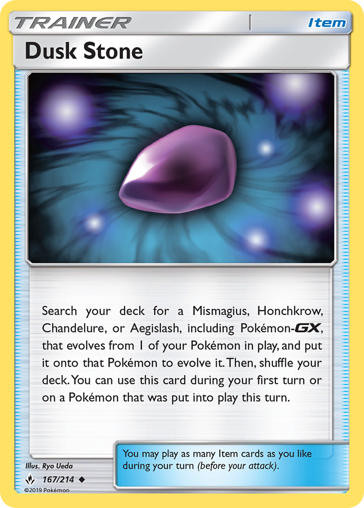 Dusk Stone — SM - Unbroken Bonds #167/214