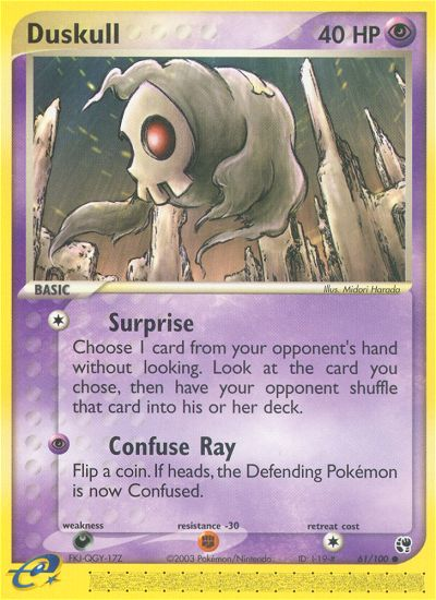Duskull — Sandstorm #61/100