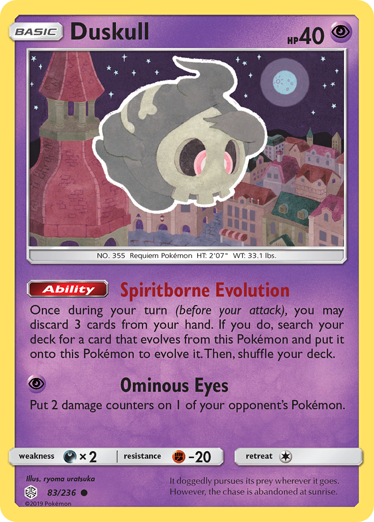 Duskull — SM - Cosmic Eclipse #83/236