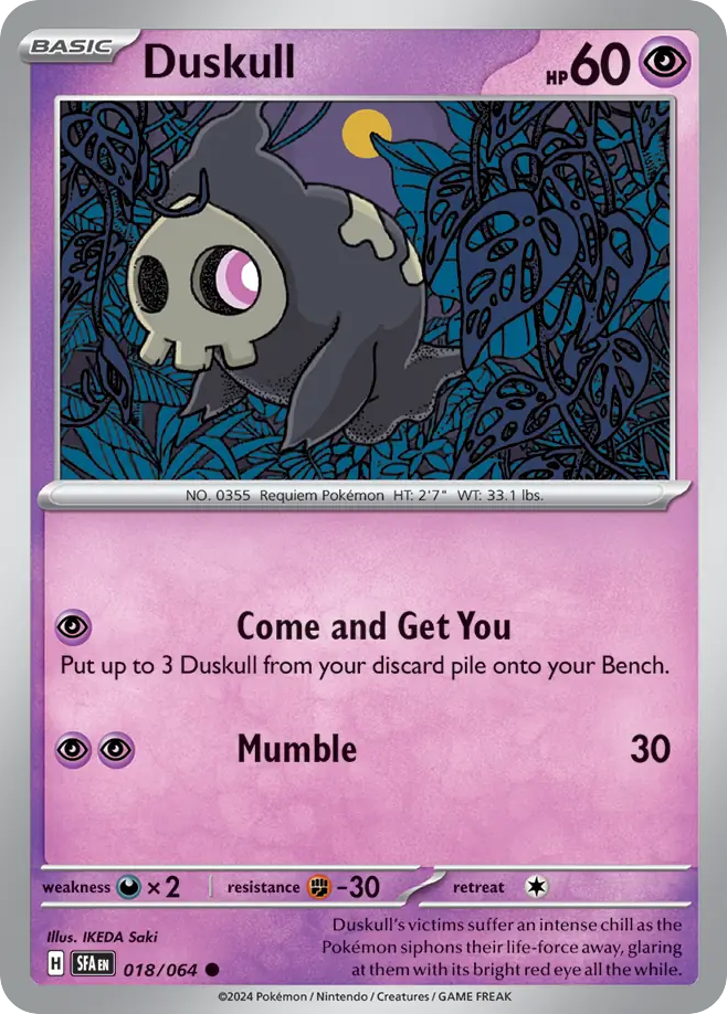 Duskull — SV: Shrouded Fable #018/064