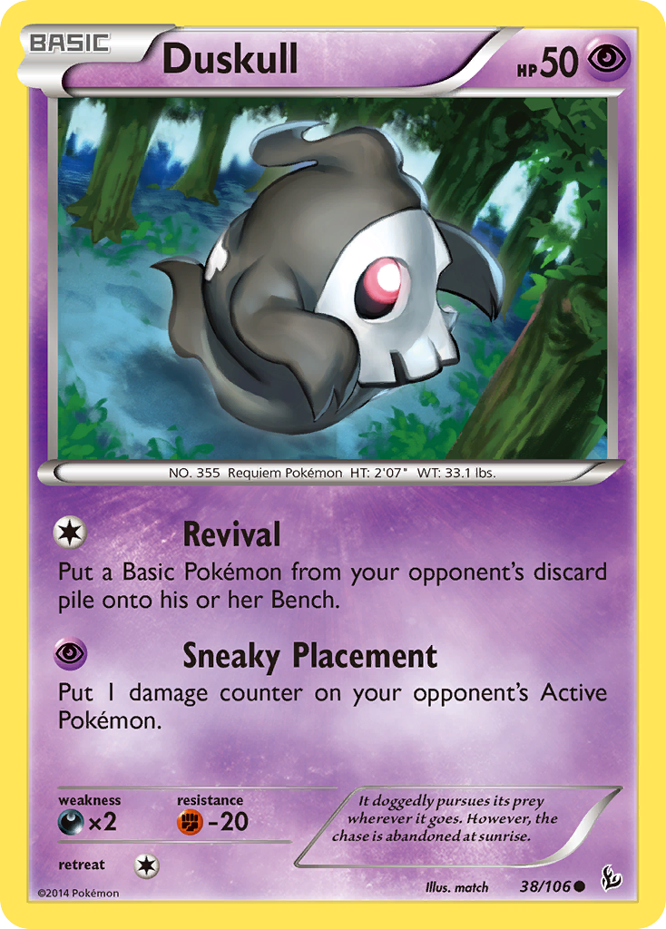 Duskull — XY - Flashfire #38/106