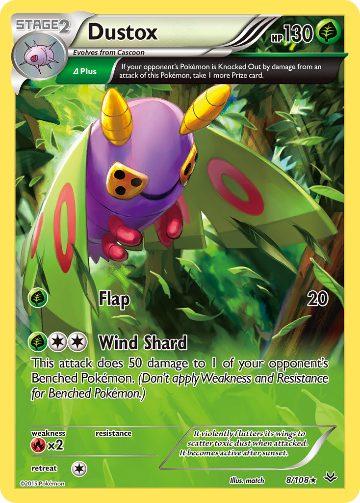 Dustox (8 Delta) — XY - Roaring Skies #8/108
