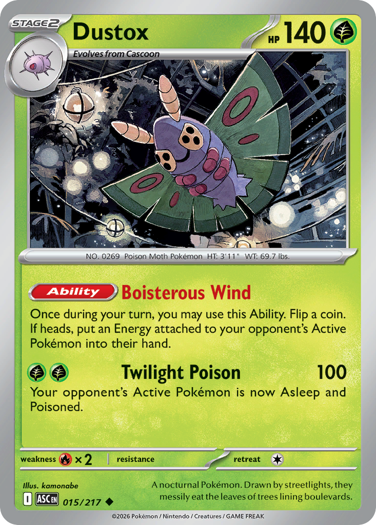 Dustox — ME: Ascended Heroes #015/217