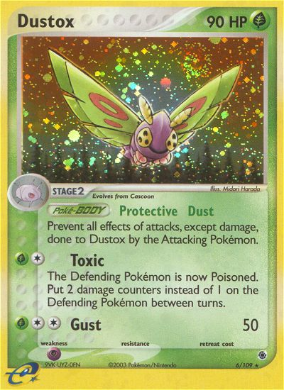 Dustox — Ruby and Sapphire #6/109